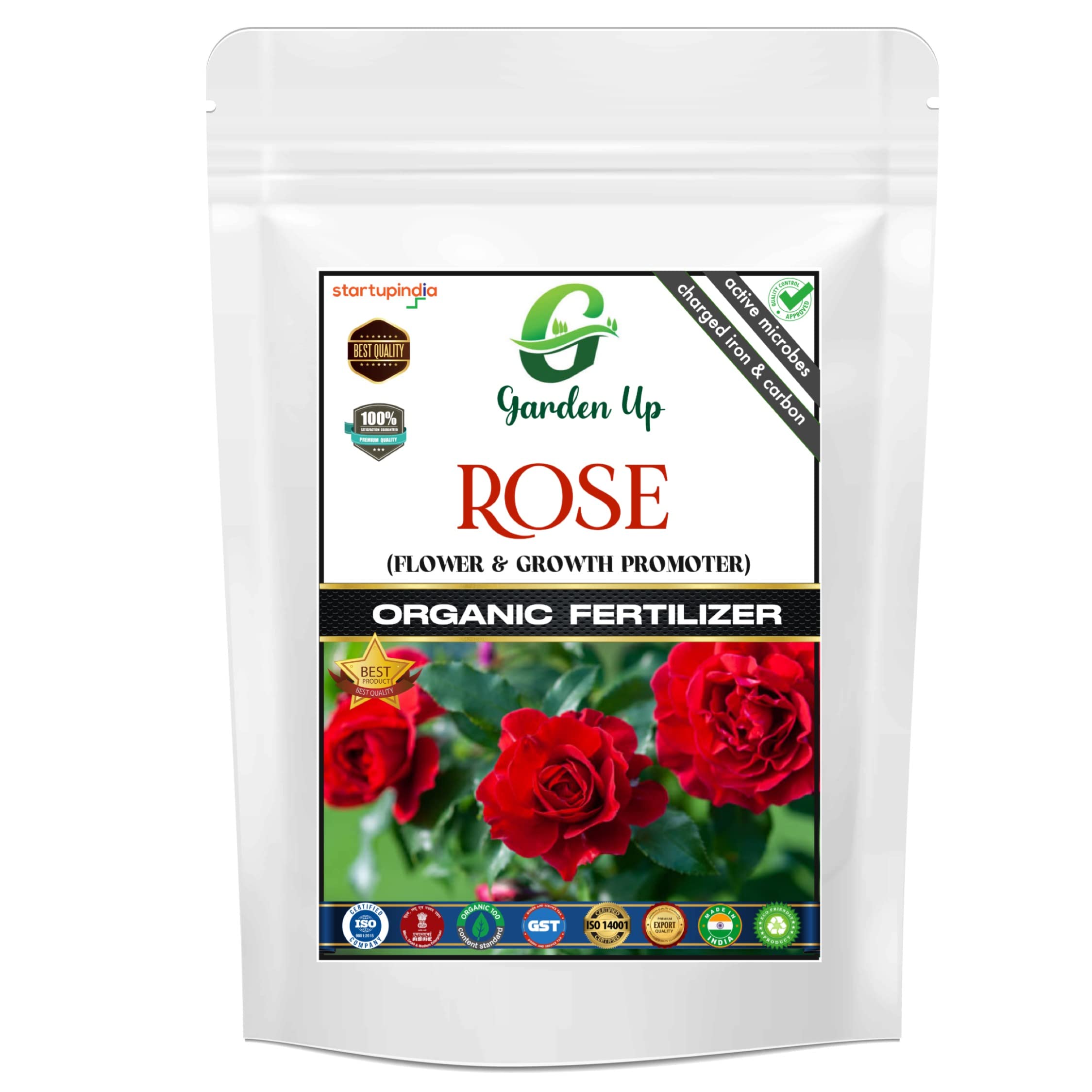 Garden up™ Rose Organic Fertilizer With Flower & Growth Promoter (400 gm) (B0B78HFPND) Amazon Price History, Amazon Price Tracker