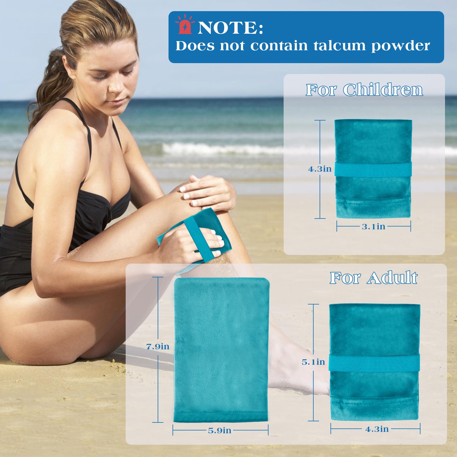 Removedor De Arena Playa Bolsa Para Quitar Arena De Playa, Guantes