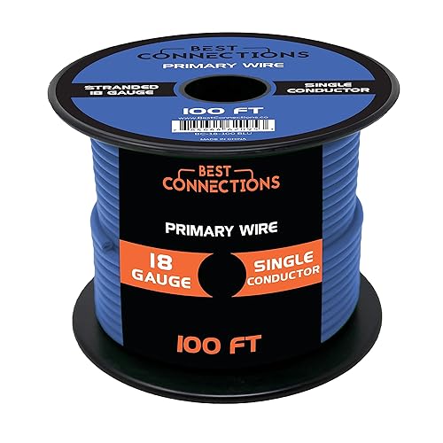 Miniatura 33 de BEST CONNECTIONS Cable primario automotriz – 100 pies (varias opciones de color) Ideal para remolques, altavoces y circuitos de iluminación