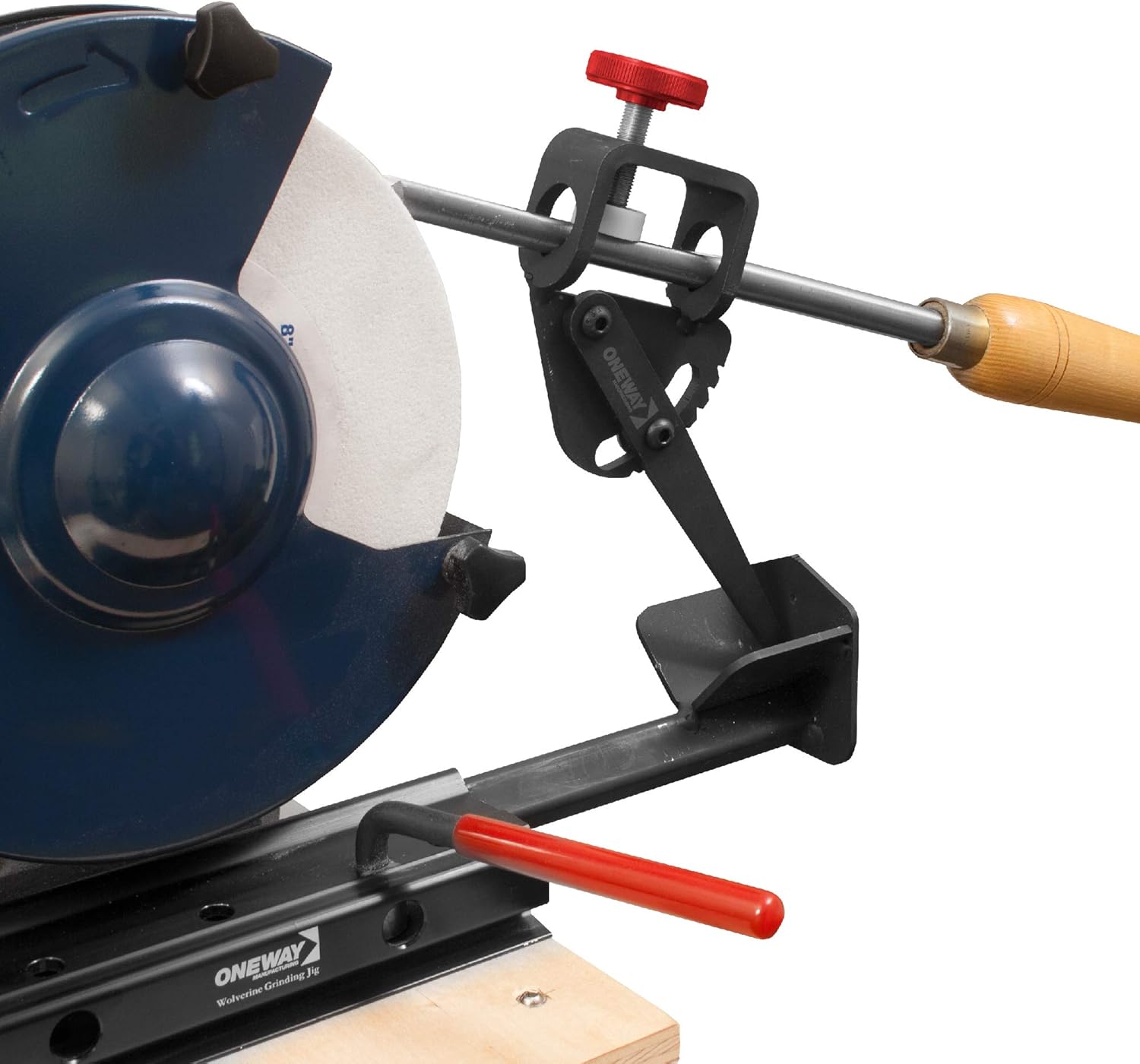 ONEWAY Wolverine Vari-Grind Attachment - Woodturning Tool Grinding Jig - Black - 1 Piece