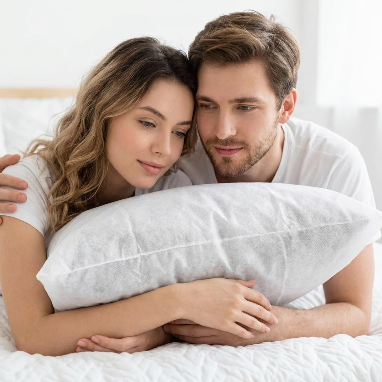 Disposable Pillow Cases - 100 Pack for Hotels & Travel -6 Disposable Pillow Cases - 100 Pack for Hotels & Travel -6