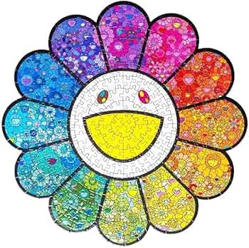 村上隆 お花ジグソーパズル Amazon | 村上隆 カイカイキキ A Flower Forest Jigsaw Puzzle
