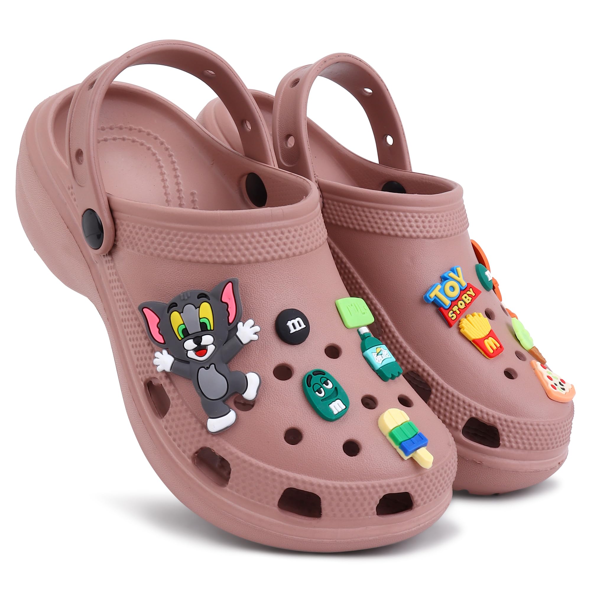 Fashionable Comfortable Lightweight High Heel Clogs Slipper Sandal for Women's and Girls 180 Toy Design