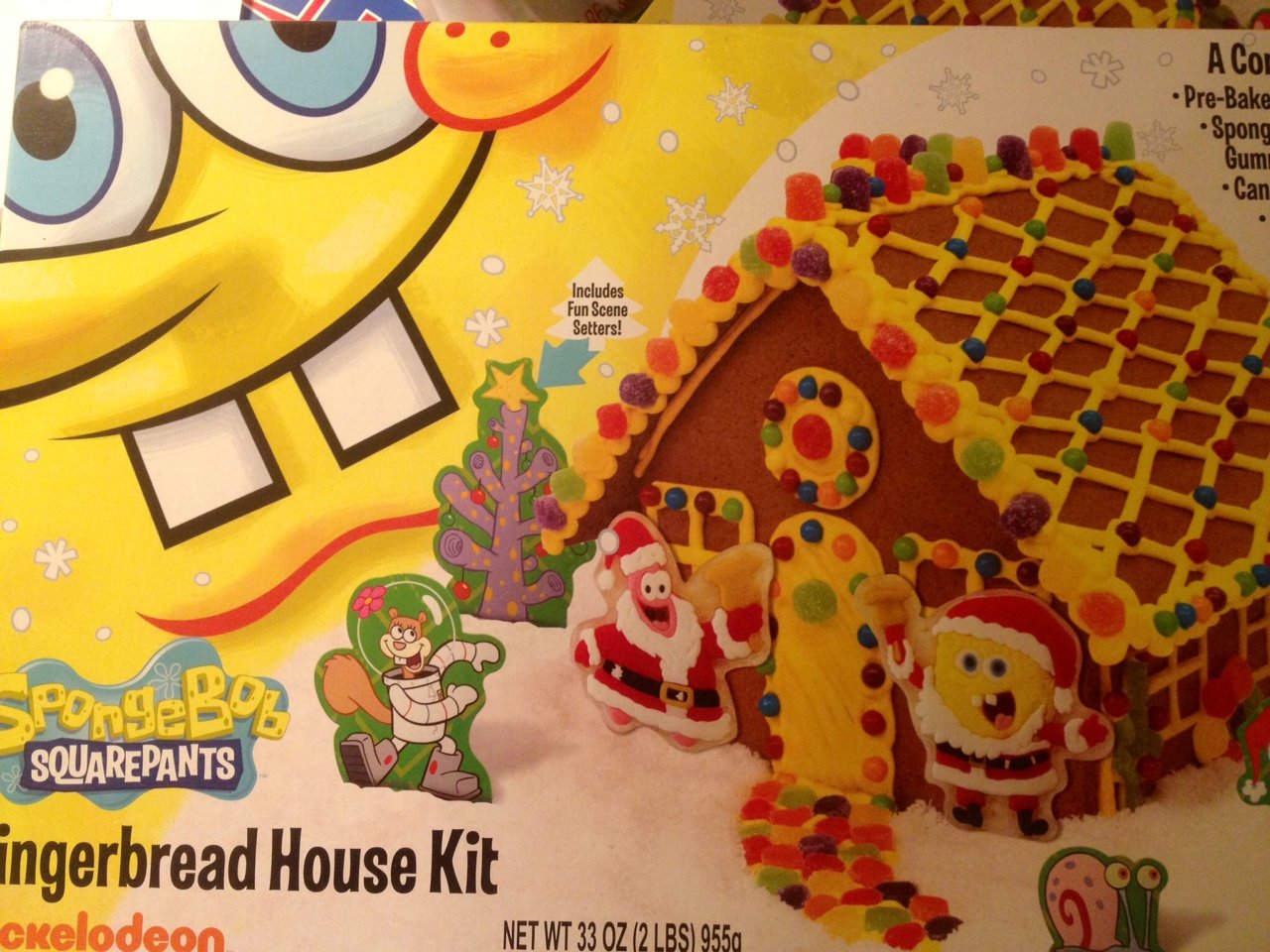 Spongebob Gingerbread House Kit