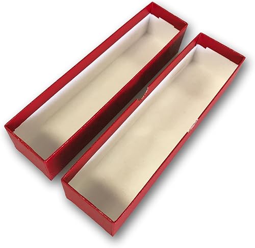 Miniatura 4 de 3 cajas de almacenamiento rojas de una sola fila para soportes de monedas de 2 x 2 por Generic