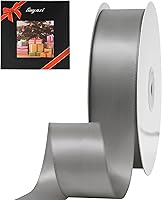 Vista 36 de LIUYAXI Cinta de satén roja de doble cara, 1/4 pulgadas x 50 yardas continuas, cintas finas perfectas para envolver regalos, tarjetas de invitación