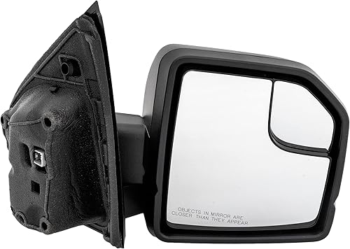 Miniatura 6 de Kool Vue - Espejo eléctrico para el lado del pasajero, sin calefacción, para Ford F-150 2015-2018, plegado manual con vidrio Spotter, sin luz de