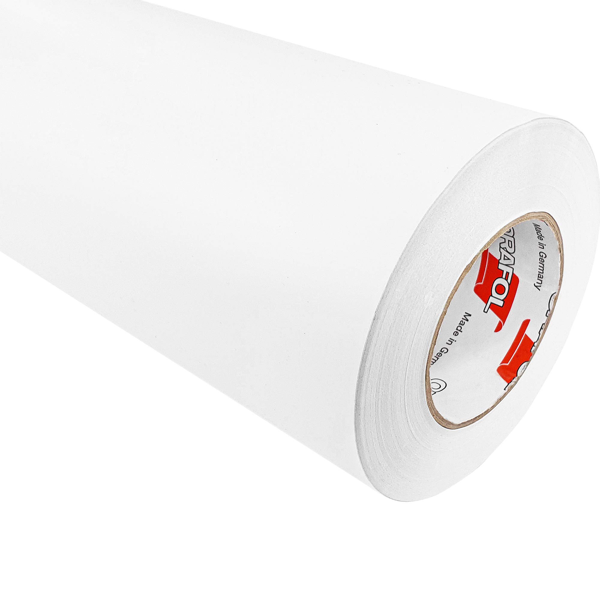 DecoMeister Pellicola Adesiva tinta unita per Mobili 100x250 cm - Carta Adesiva Lavabile per Cucina e Bagno - Facile da Applicare - Ideale per Rinnovare Armadi, Tavoli e Porte - Bianco Opaco