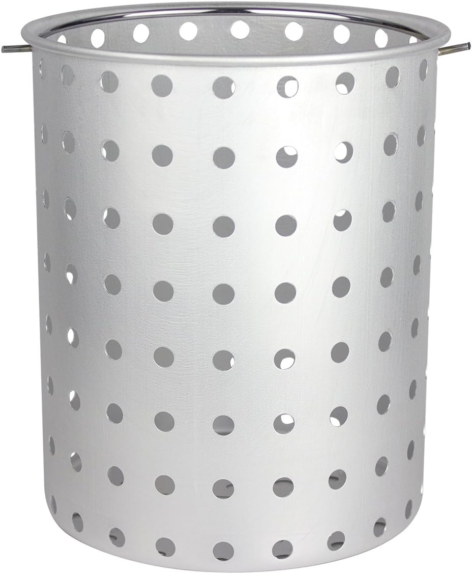 CHARD AFB-30 Aluminum Frying Basket Pots, 30-Quart, Stainless Steel