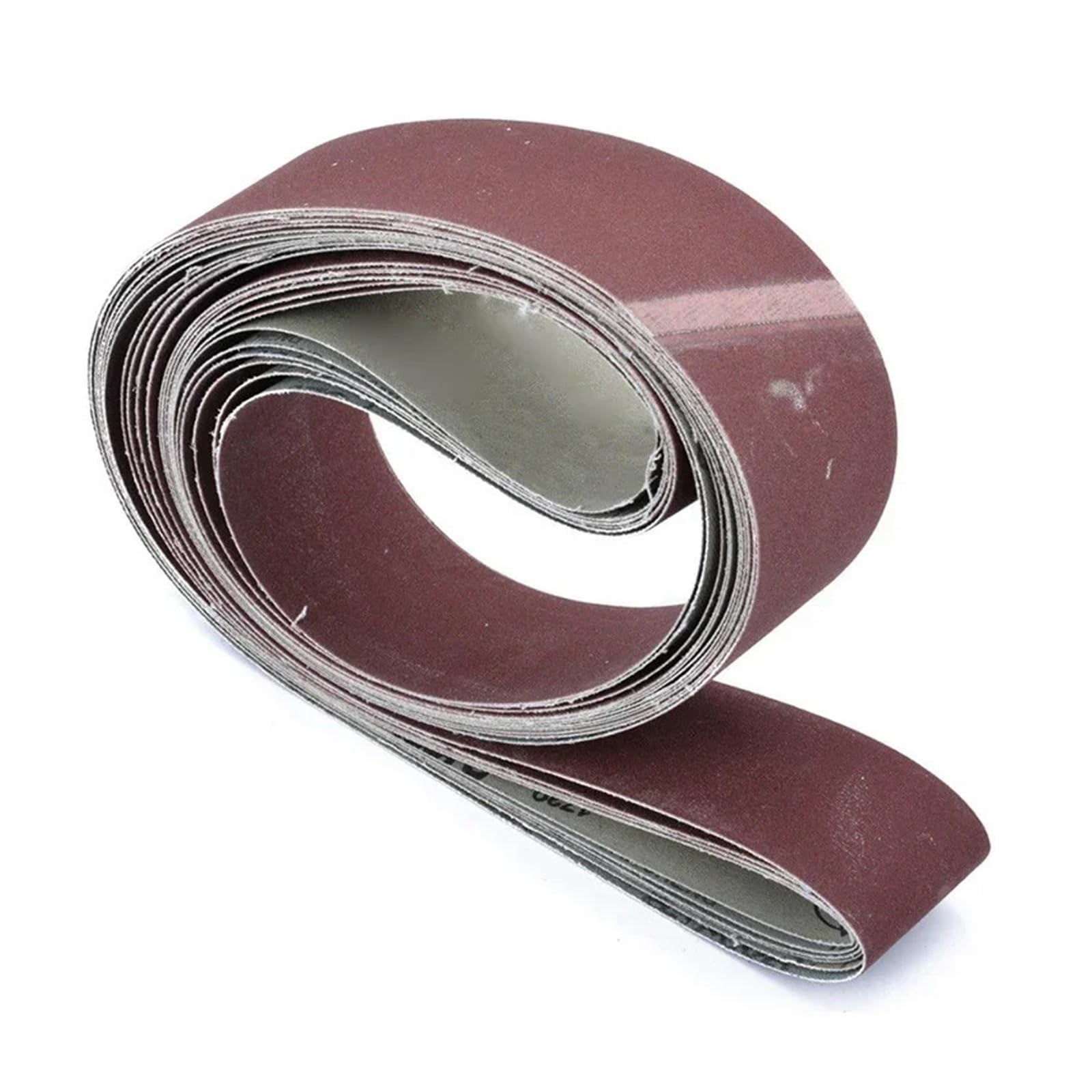 6 pz/Set 2 "X 72" Nastro Abrasivo A Grana Fine Carta Vetrata Levigatrice Fascia Abrasiva 5x182 cm Nastri Levigatrice for Legno Metallo Morbido Rettifica Polacco