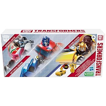 Amazon.com: Transformers 1-Step Flip Heroes 3-Pack, 4-Inch