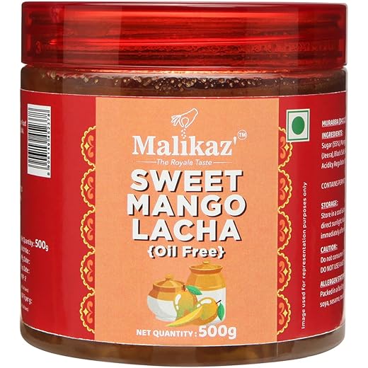 Malikaz Mango Lacha Oil Free 500g Jar