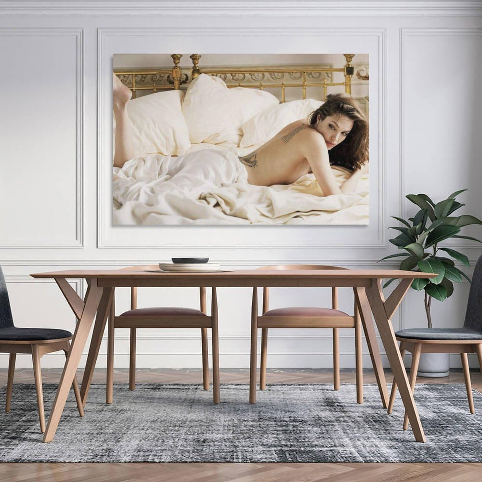 Amazon.co.jp: アンジェリーナ ジョリーの若い頃の美グラビア プリント