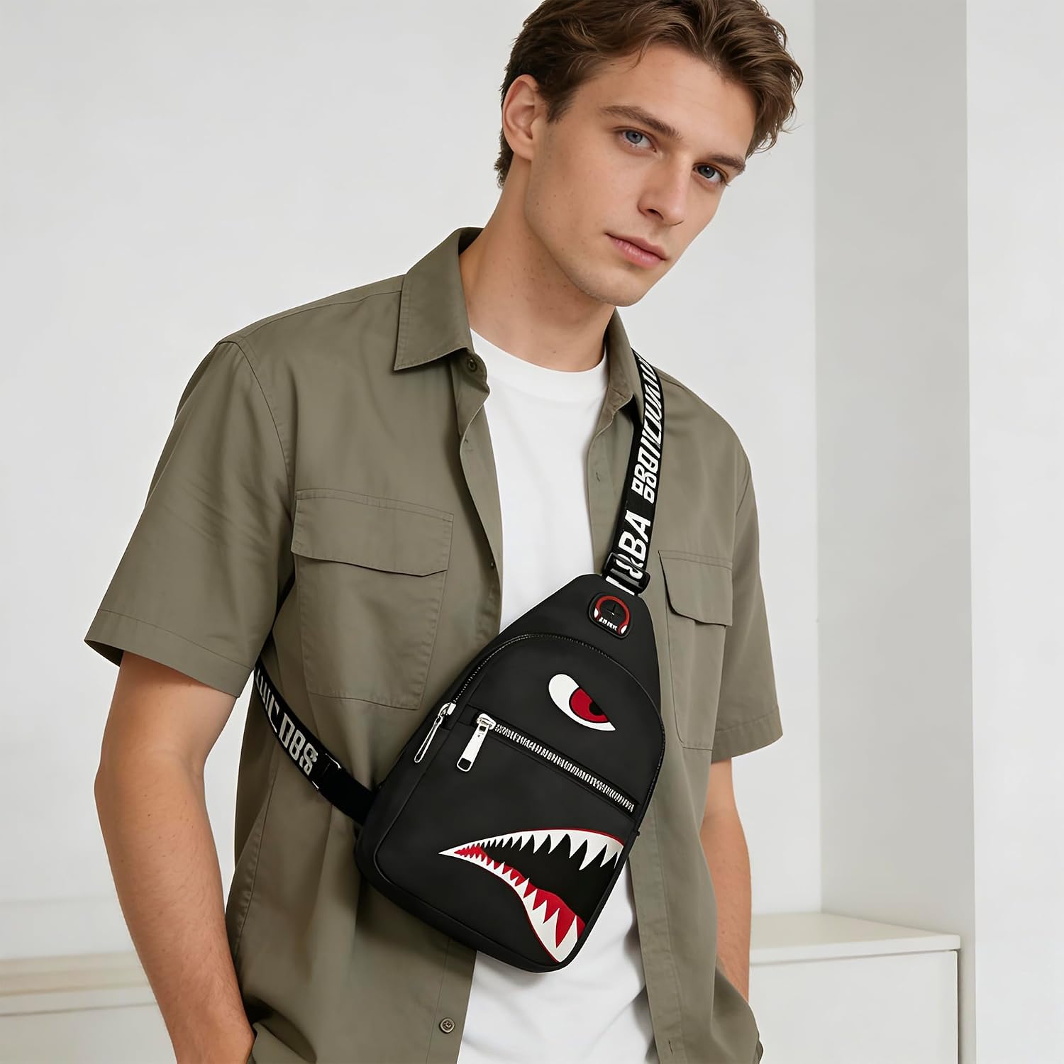 Shoulder Bag Sling Bag Men Women Small Bag Crossbody Bag Casual Chest Bag | Travelling ,Hiking，Outdoor,Sport