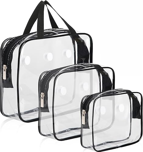 3 piezas transparentes para bolsa de playa, accesorios para bolsa Bogg, bolsas de inserción impermeables, organizador de almacenamiento, bolsas de