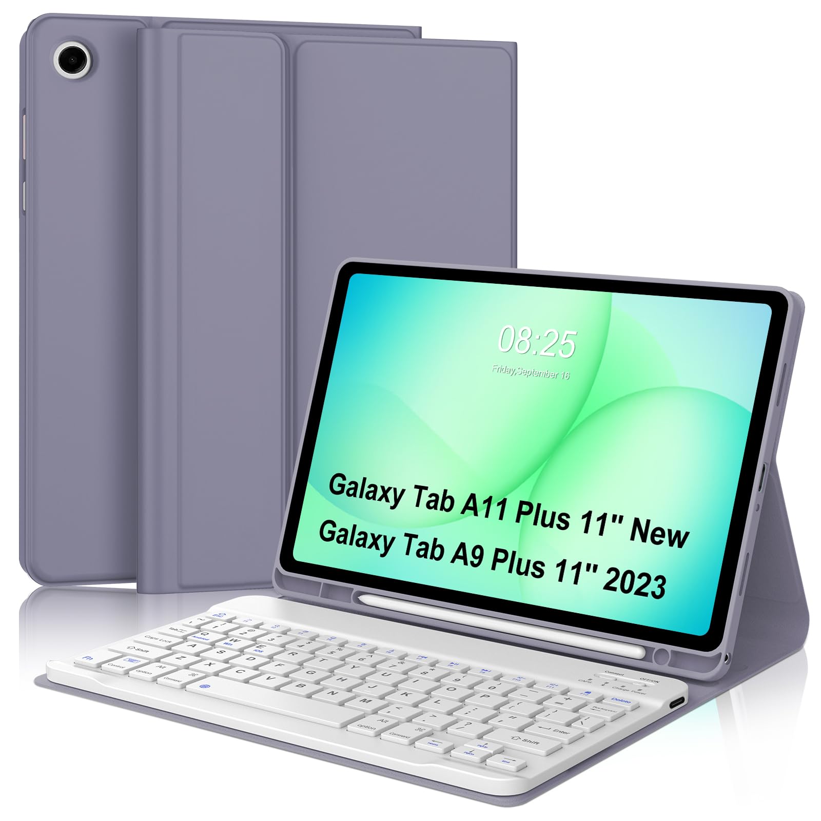 Amazon.com: Keyboard Case for Samsung Galaxy Tab A11+ Plus 2025