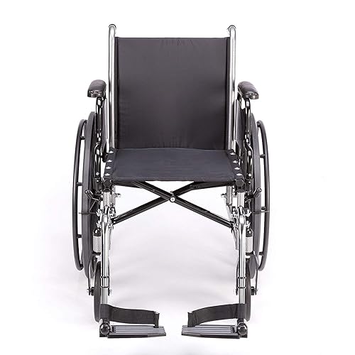 Miniatura 4 de Silla de ruedas Invacare Tracer SX5 con brazos abatibles de longitud de escritorio, ancho de asiento de 20.0 pulgadas y reposapiernas Economy