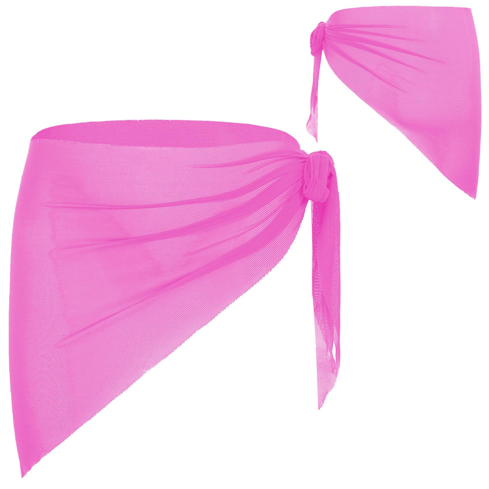 Runhomal - Pareo de playa para niños y niñas, falda de playa, Sarong, bufanda, manta bikini traje de baño de piscina de verano