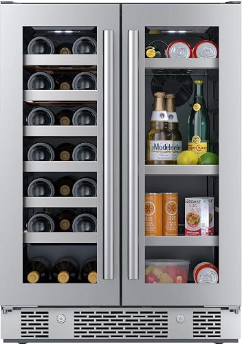 Avallon AWBC242GGFD beverage fridge, Stainless Steel