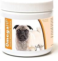 Vista 120 de Healthy Breeds Schnauzer en miniatura Omega HP Ácido graso para piel y pelaje Masticables suaves 60