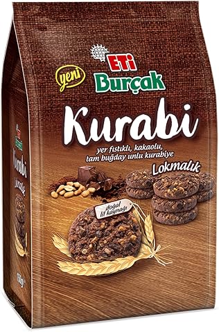 Eti Burçak Kurabi Torba Kakaolu 150 g x 12 Adet