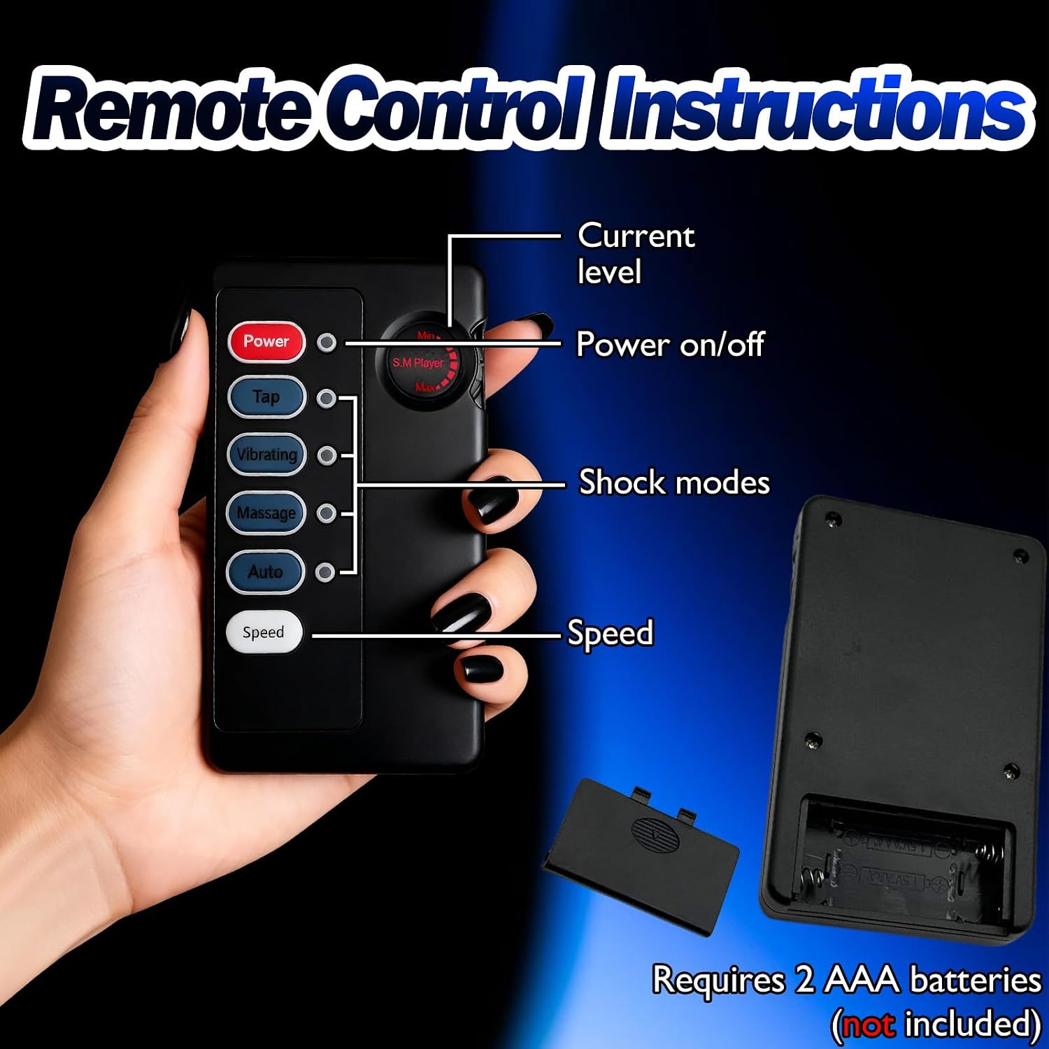 Electric Shock Chastity Anal Beads Hook Prostate Massager Massage Electroshock Anal Butt Plug with Adjustable Current Strengths Butt Masturbator Masturbation BDSM Toys for Women Men Couples