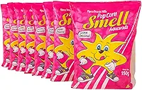 Pipoca Doce Smell, Pacote com 10 Unidades de 150g, Sem Glúten