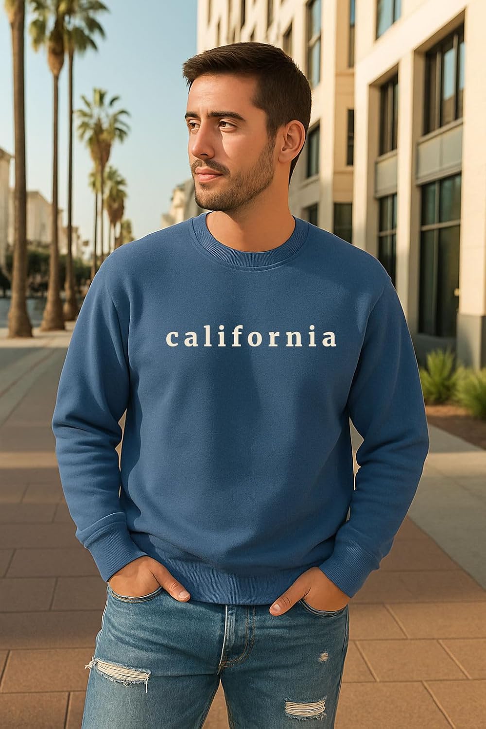 Studio 9Thirty3 California Clothing for Women or Men | California Sweatshirt| Unisex State Shirt | Retro Fleece Gift