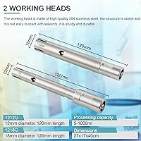 Vista 3 de High Speed Homogenizer Lab Homogenizer Emulsifier Disperser 5~1000ml Updated Version FSH-2A