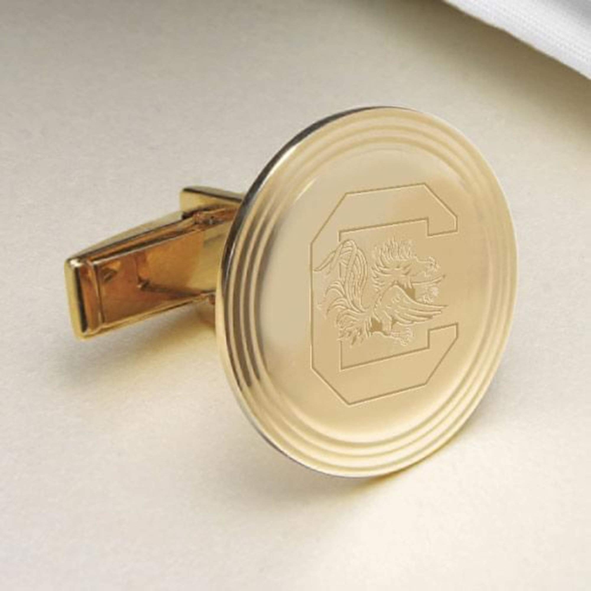 South Carolina 18K Gold Cufflinks
