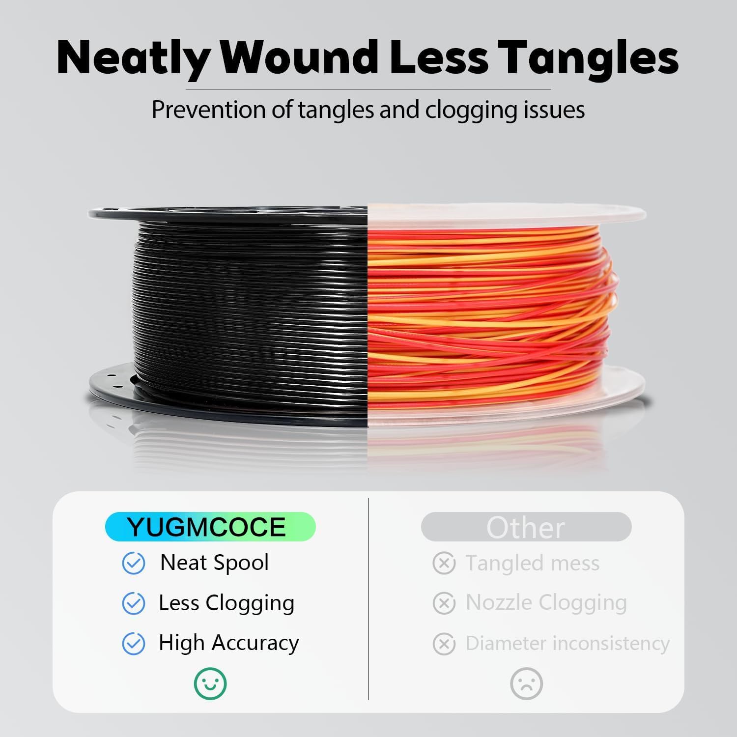 Silk PLA Filament 1.75mm,3D Printer Filament with a Metallic Glossy Finish, Dimensional Accuracy +/- 0.02 mm, 1kg Spool(2.2lbs) Fits for Most FDM 3D (A-Silk Black Pla)