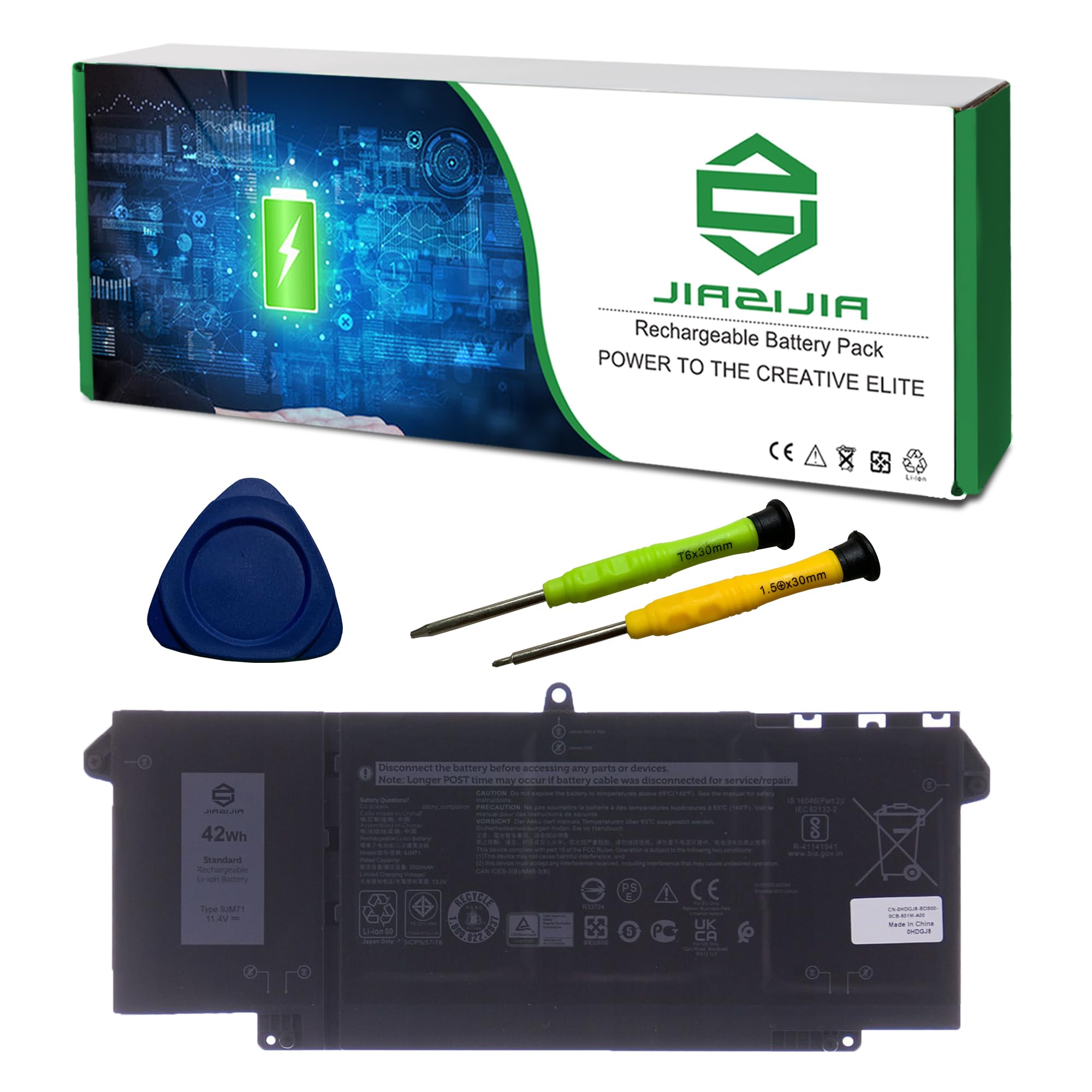 Dell Latitude 5320 １TB ８GB タッチパネル バッテリ Amazon.com: JIAZIJIA 9JM71 HDGJ8 Laptop Battery Replacement for