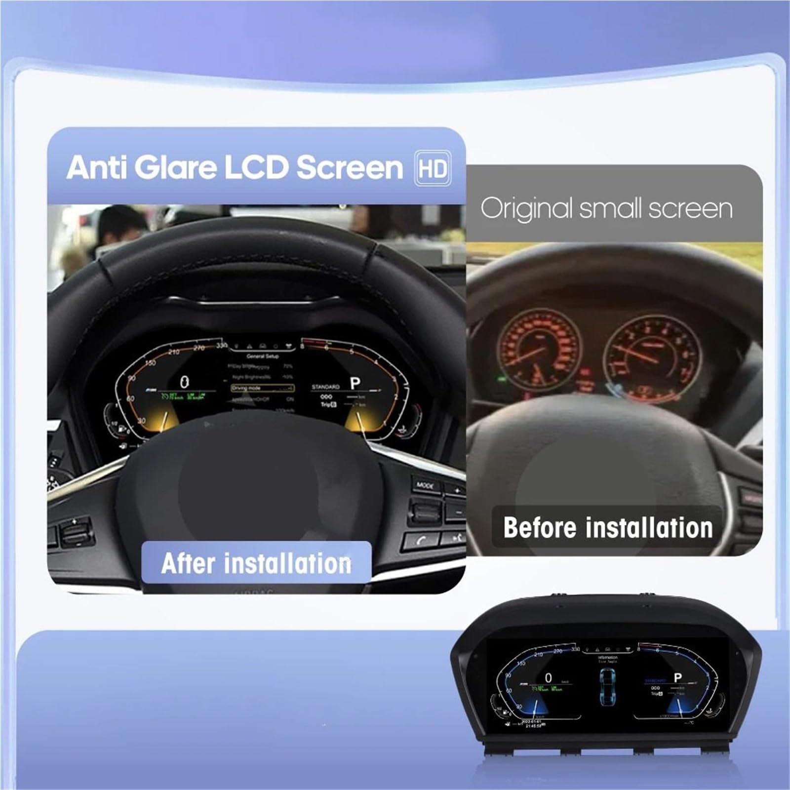 Wyświetlacz Head Up Dla Bmw X1 X2 F20/F52/F22/F45 Ekran LCD deski rozdzielczej samochodu