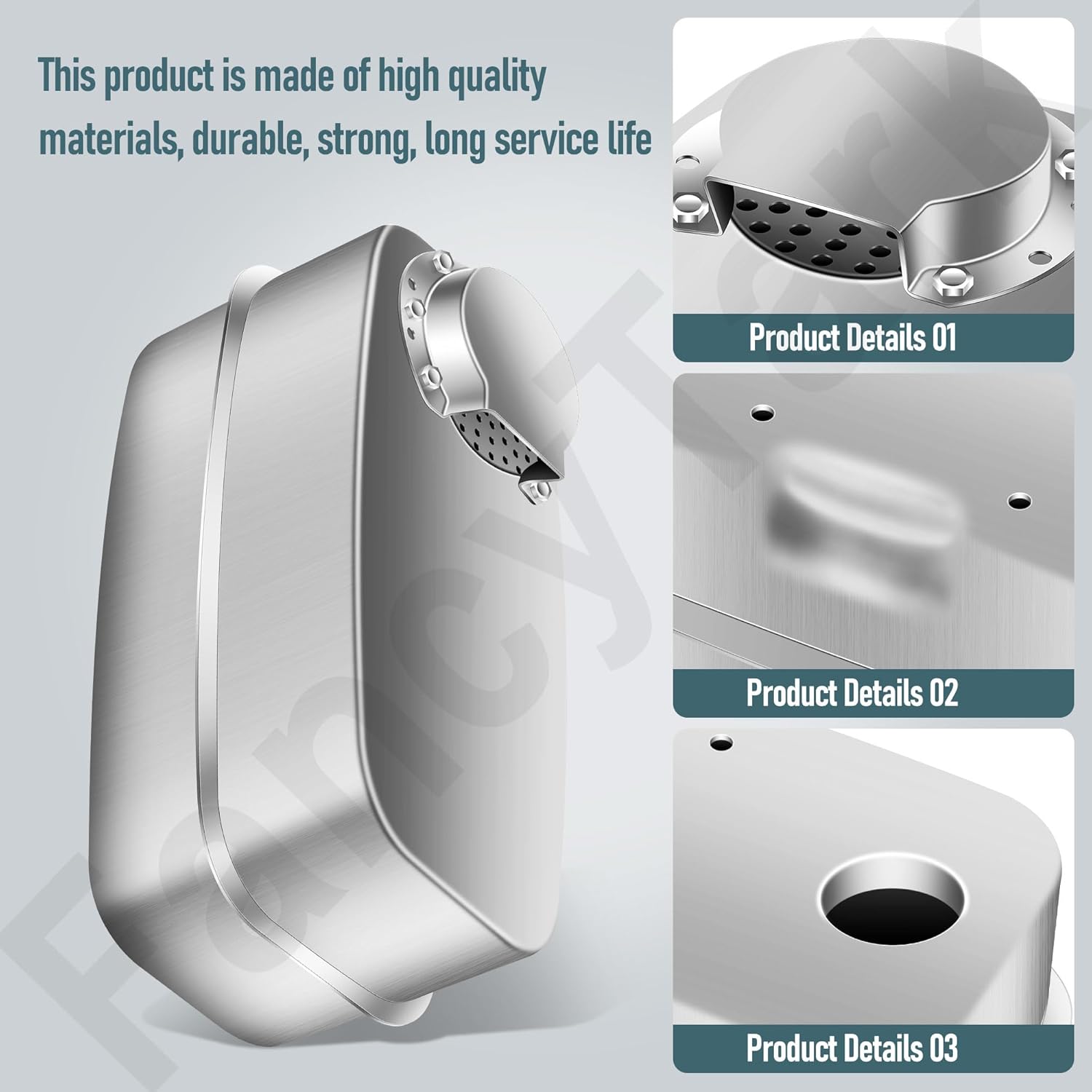 751-0616B 951-0616B Twin Inlet Exhaust Muffler Compatible with MTD Cub Cadet Lawn mower, 751-0616B 951-0616B Exhaust Muffler for LT1018 LT1022 LT1024 GT1222 RZT22 RZT50 RZT54 Model