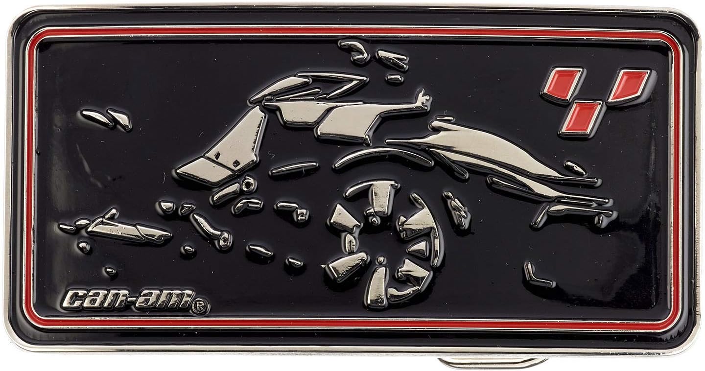 Can-Am On-Road Belt Buckle, Black, One Size