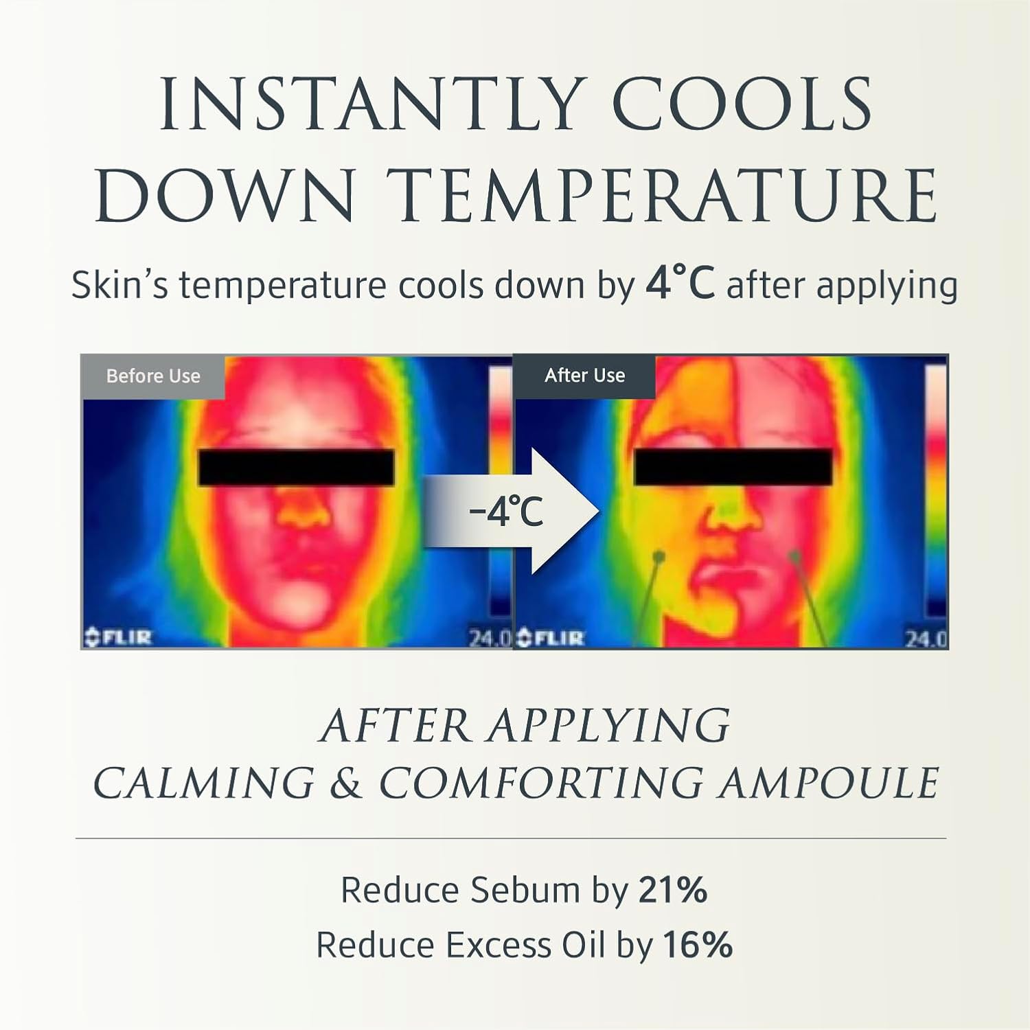 Calming & Comforting Ampoule (1.01 fl oz) – Soothing serum for sensitive and blemish-prone skin with Licorice, Sophora Root Extract & Panthenol, for redness relief and an instant cooling effect - Image 5