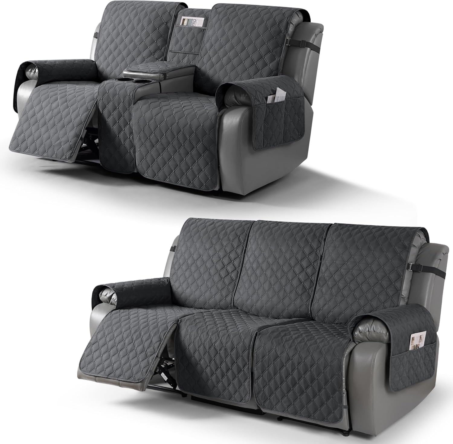TAOCOCO 100% Waterproof Cover, Charcoal Gray (2seater & Console, 3seater)