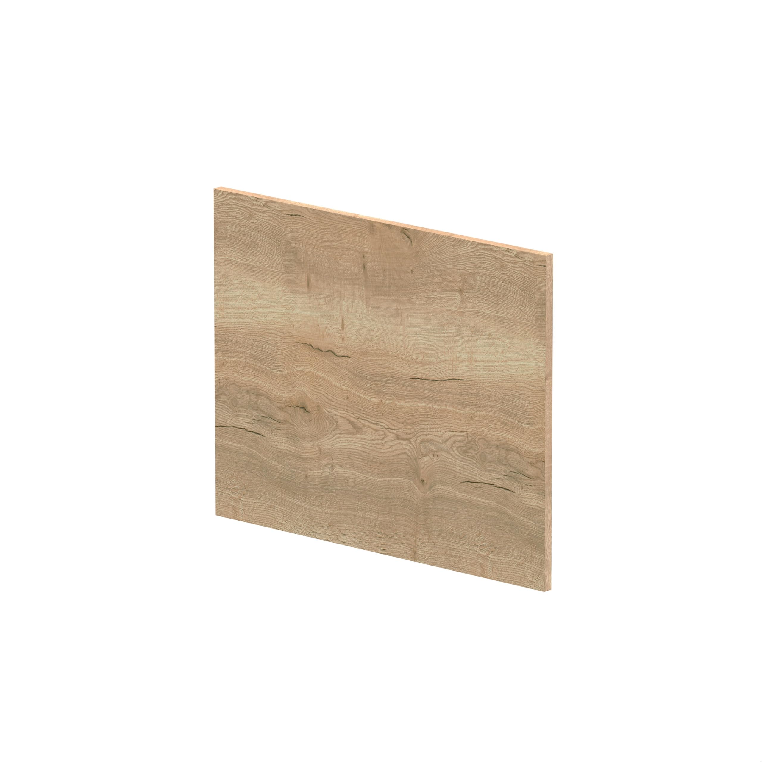 Balterley Wooden Bath End Panel 700mm, End Bath Panels, Straight Bathroom Panels for Bathtub, Water Resistant Panel Covering for Bathroom Baths and Soaking Tubs (Autumn Oak)