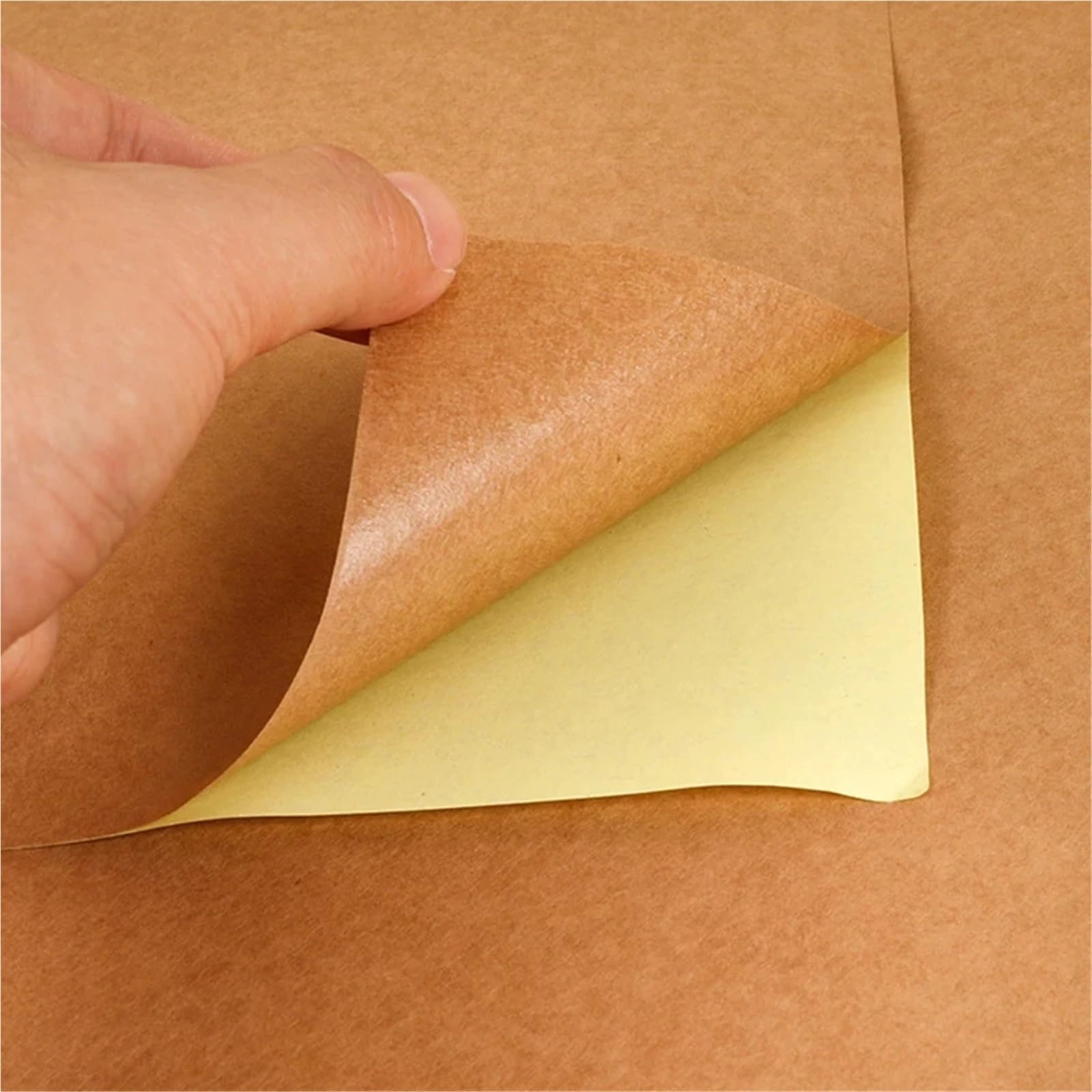 Namensschild-Aufkleber, A4, Kraftpapier, bedruckbar, für Scrapbooking, DIY-Aufkleber, mattes Papierbogen für Laser-Tintenstrahldrucker, Kopierer für Kleidung, Büro, Schule, 100–400 Stück, dunkel, 100