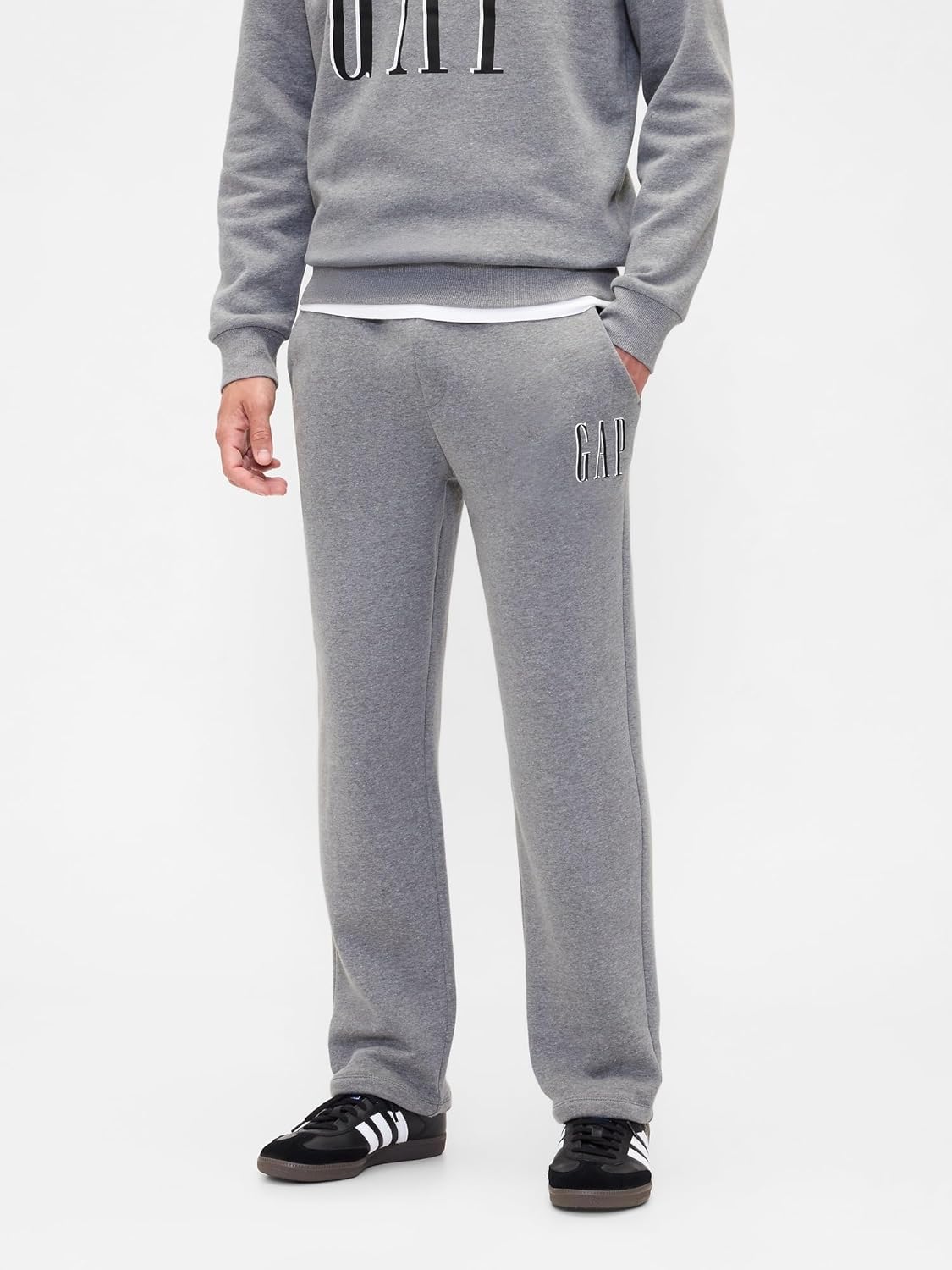 Gap Mens Logo Straight Leg Sweatpant - Image 3