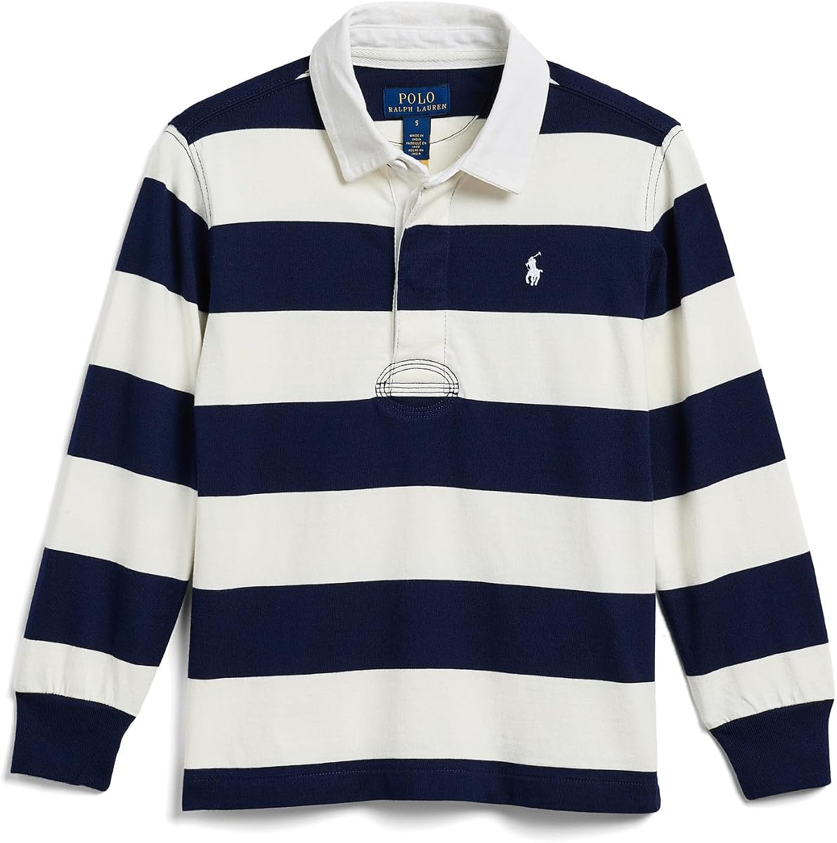 Polo Ralph Lauren Kids La icónica camiseta de rugby (niño pequeño/niño pequeño)
