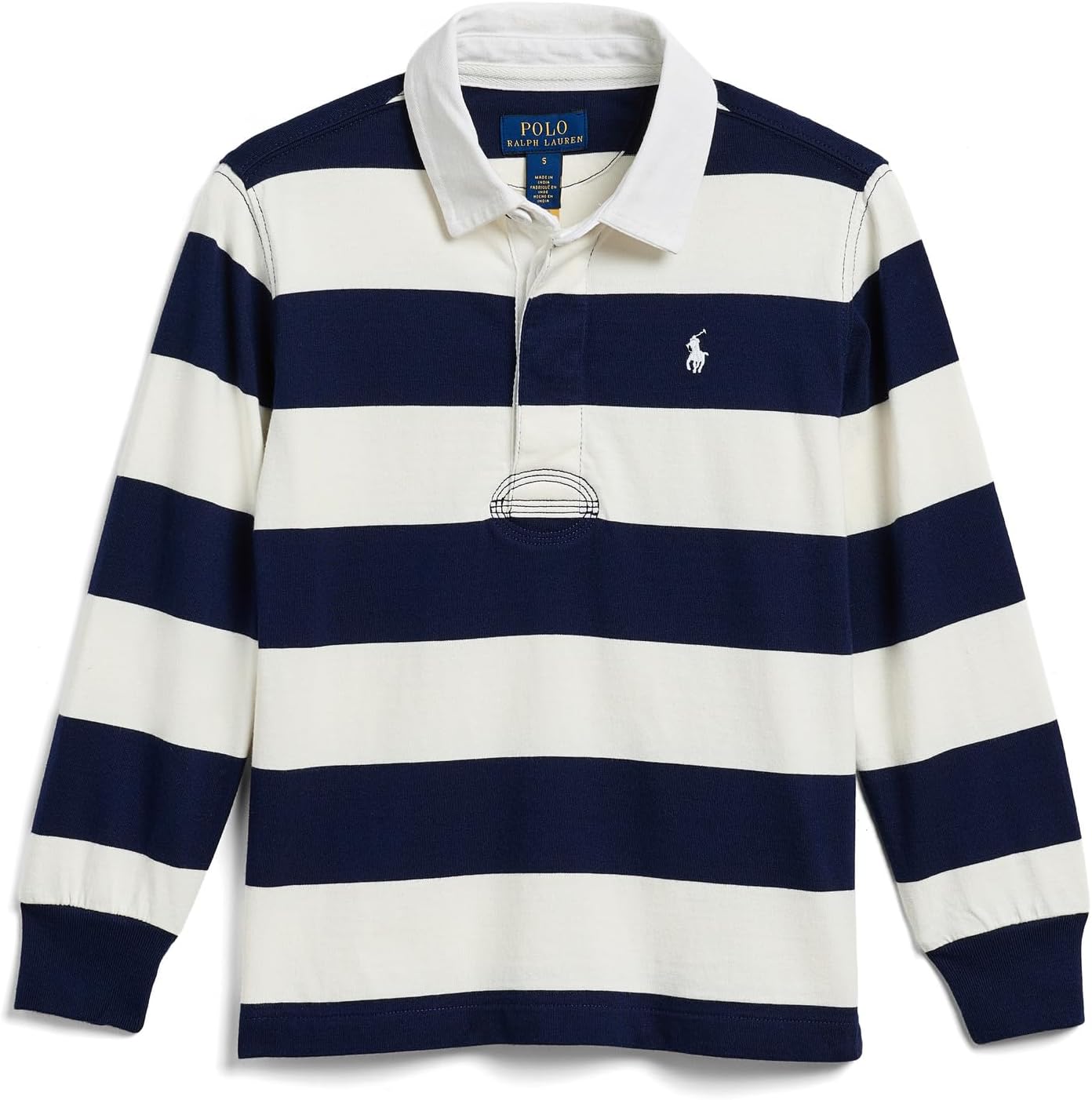 Polo Ralph Lauren Kids The Iconic Rugby Shirt (Toddler/Little Kid)