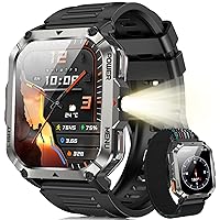 Blackview Smartwatch Uomo, Orologio Intelligente Fitness con Chiamate Bluetooth