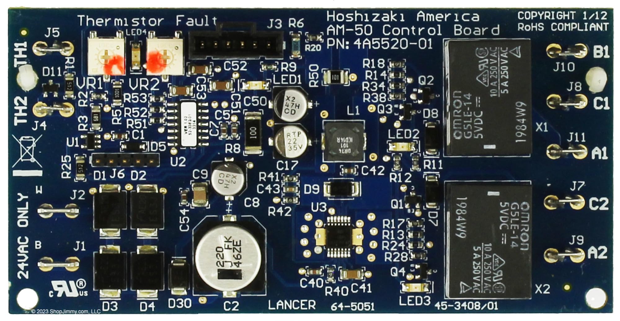 Amazon.com: Hoshizaki 4A5520-01 CONTROL BOARD : Industrial