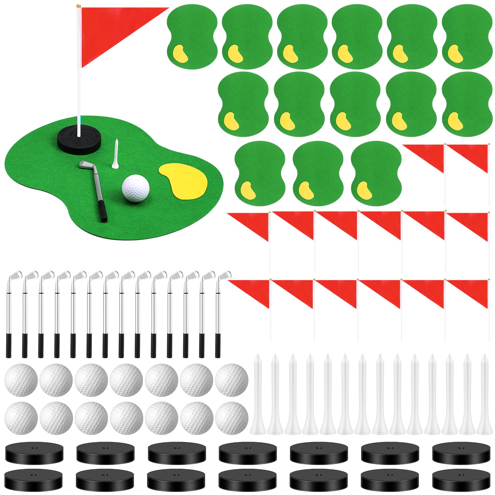 Lunmon 14 Set Golf Centerpieces and Table Decorations