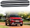 2 Piezas Estribos de Aluminio Compatibles con KIA Sonet 2020-2026 Barras Laterales Fijas con Soportes (60) 1