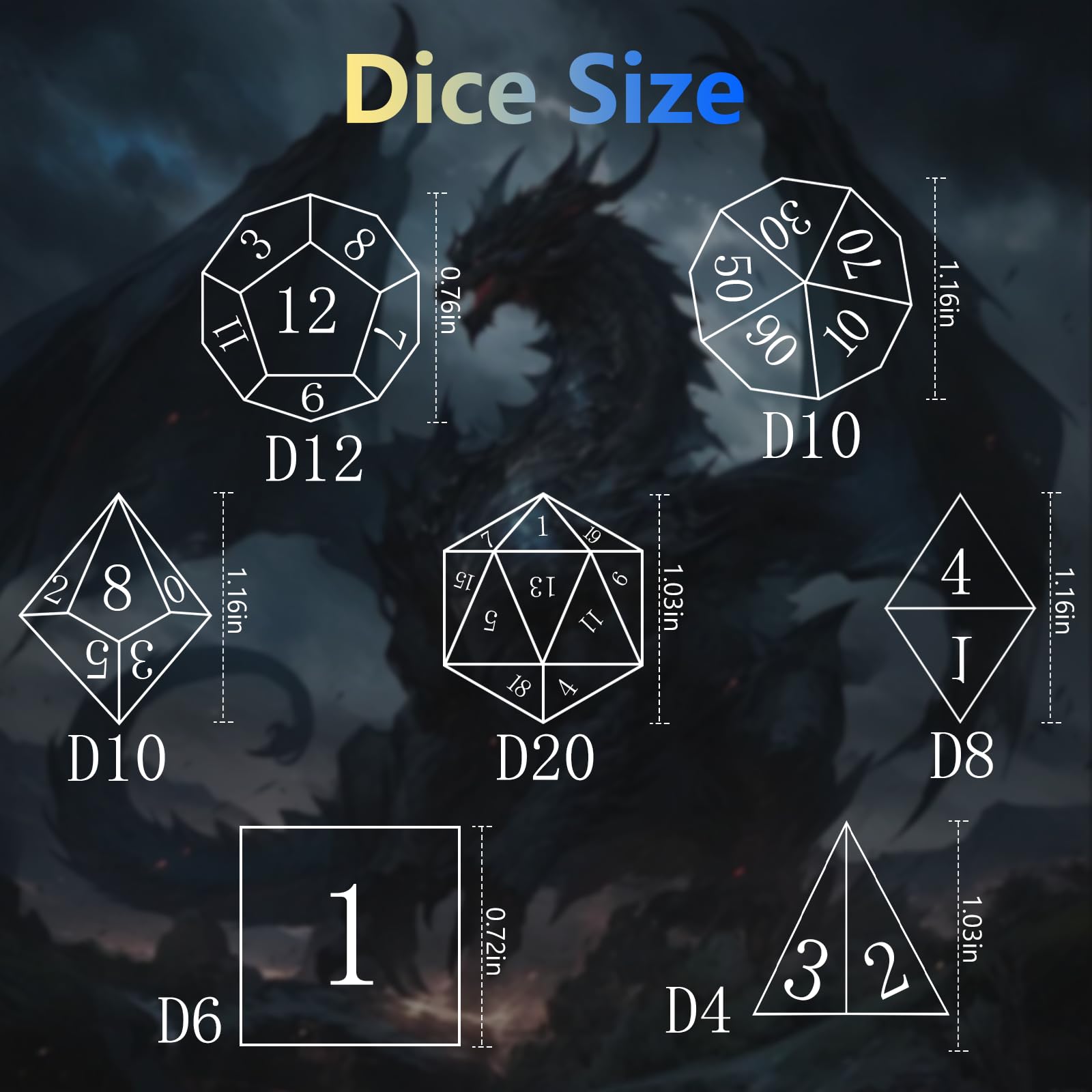 Set di dadi DND con dadi per giochi di ruolo, con scatola, adesivi in resina poliedrica con bordi affilati, set di dadi DND con immagine di farfalla e fiore, D% D20 D12 D10 D8 D6 D4 dadi RPG MTG