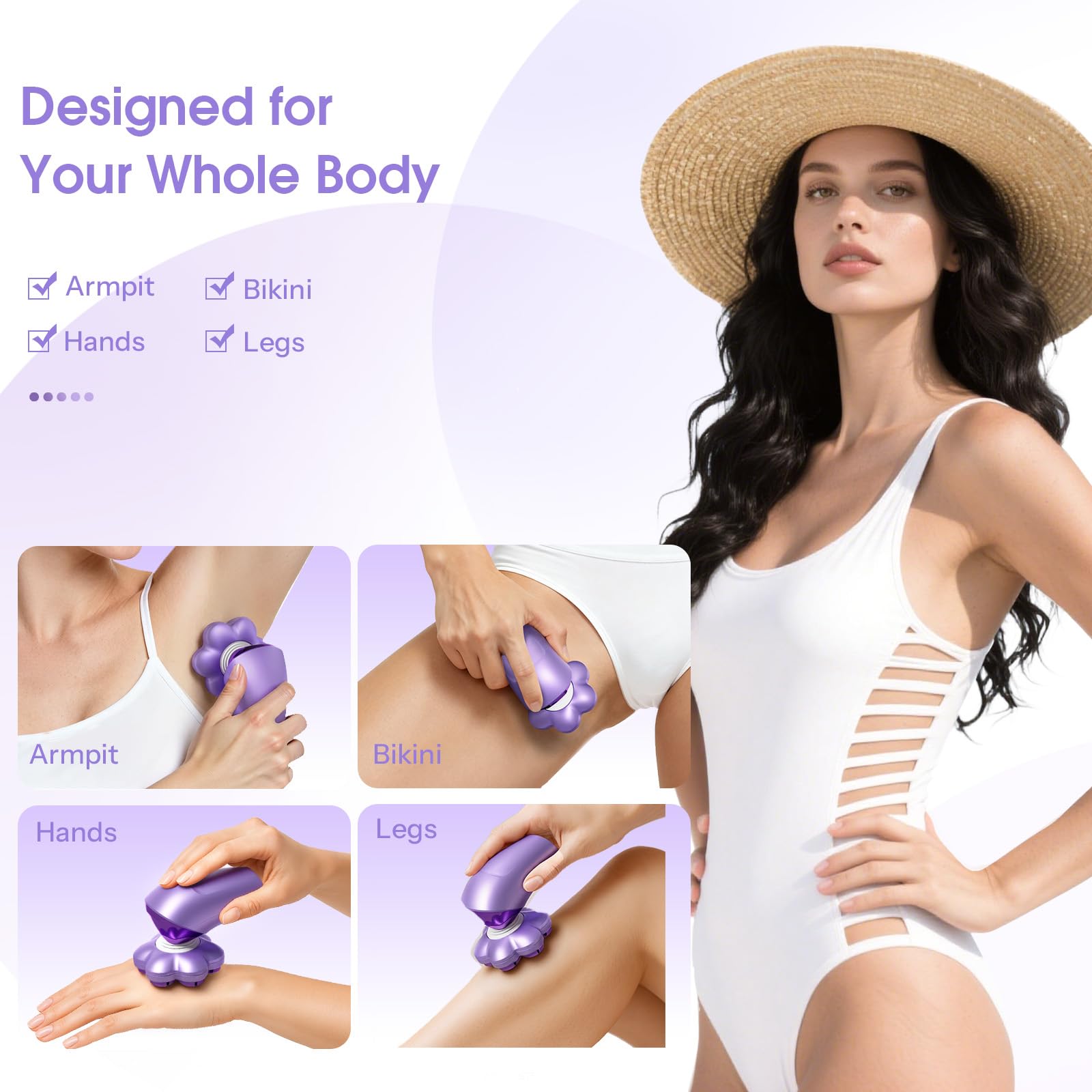 Amazon.com : Electric Razors for Women Legs : 5-in-1 Rechargeable