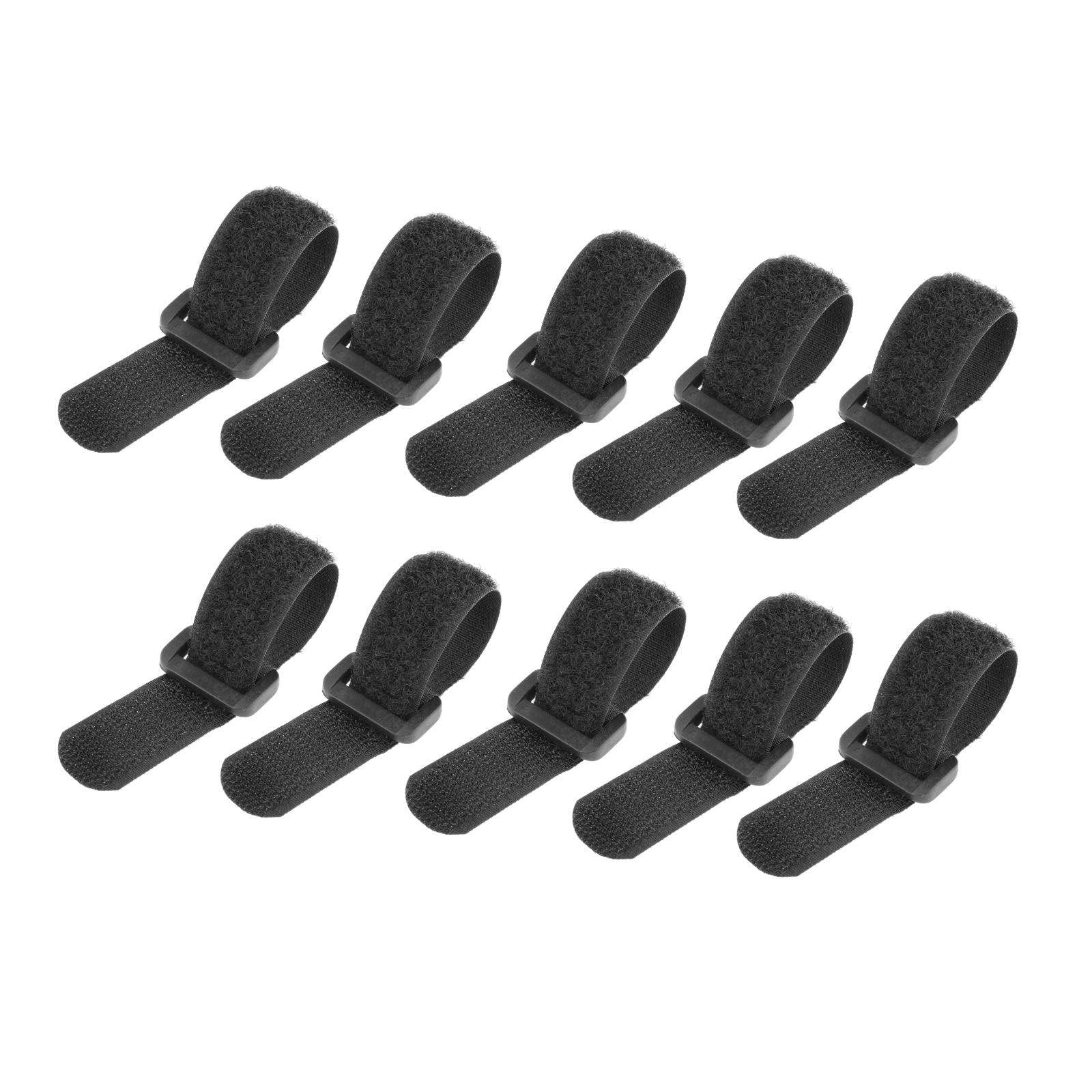10Pcs Reusable tie Belts Replacement Bicycle Roof Rack Bike Wheel Stabilizer Straps (?1.6x20cm)