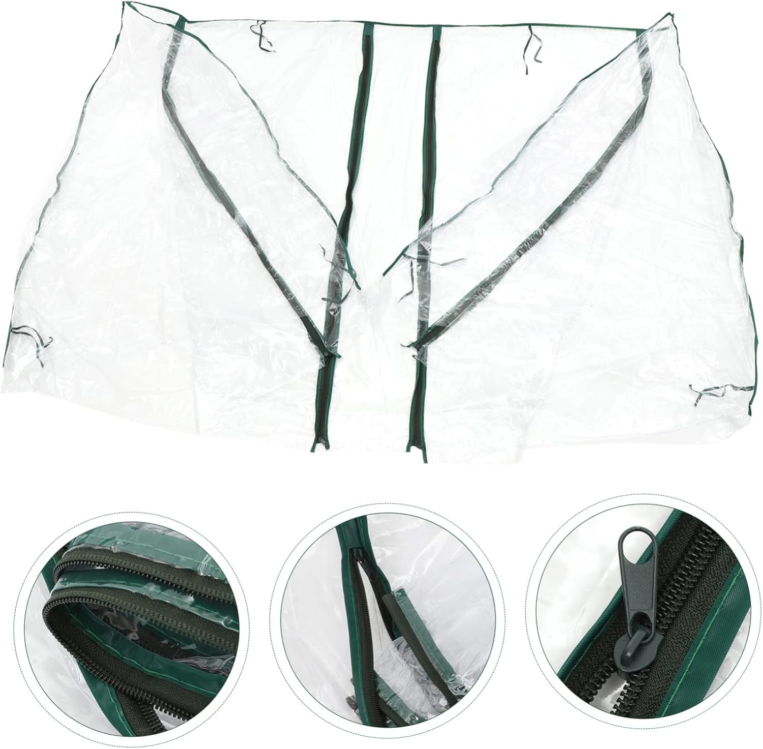 1.8m Garden Greenhouse Cover Mini Greenhouse Tent Rainproof Sunshade Lightweight Portable Home Plant Protective Cover